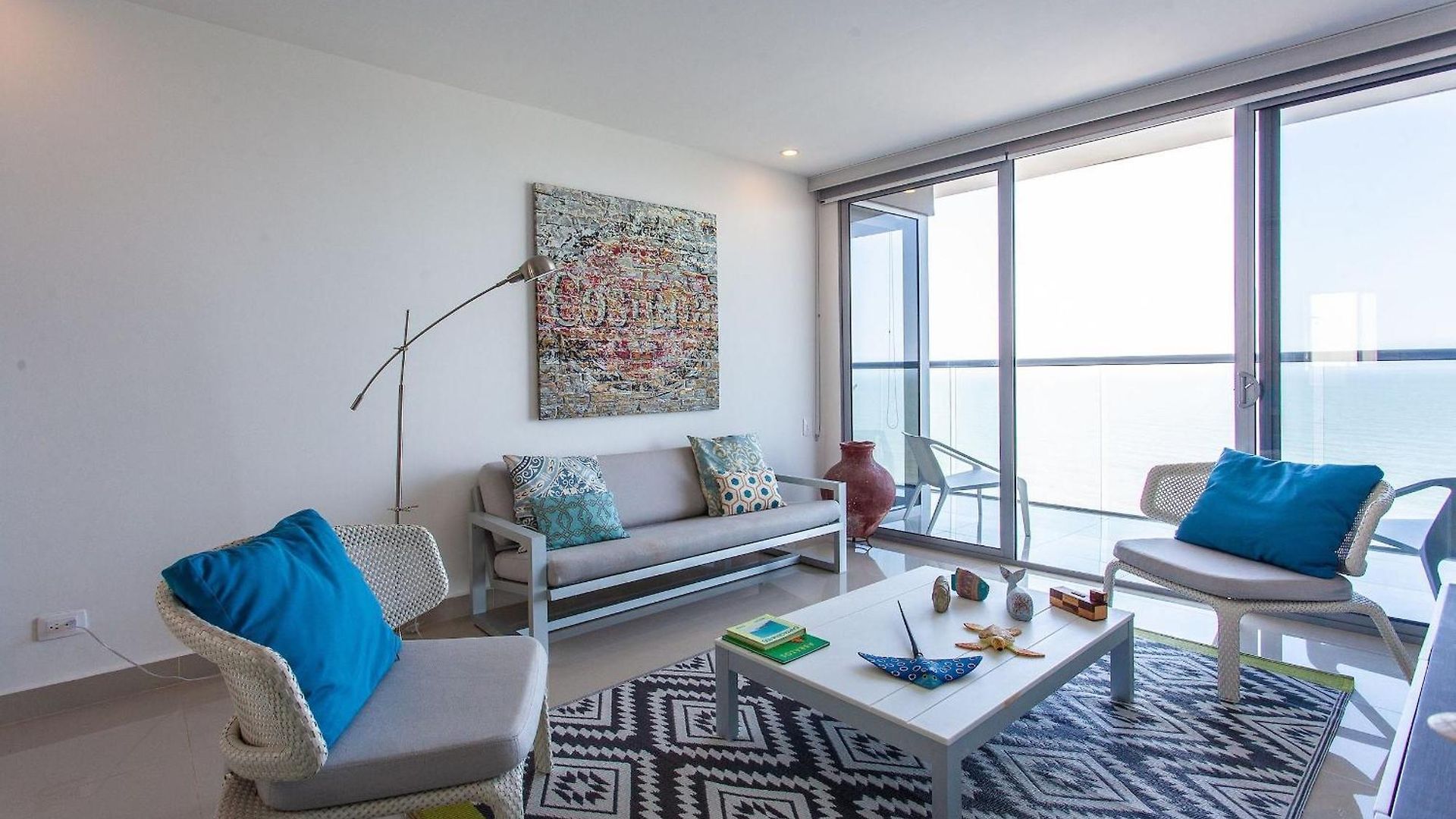 Lujoso Apto De 2 Hab En Piso 14 Morros * Cartagena