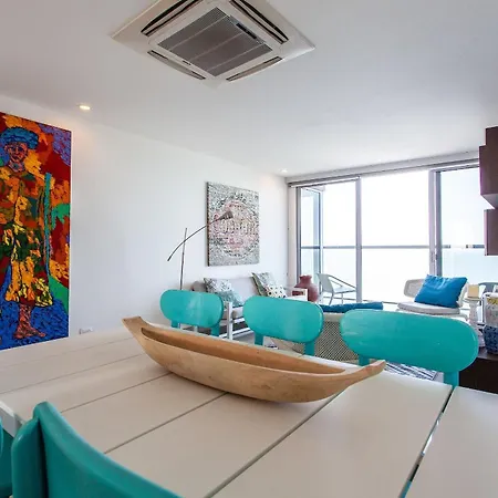Apartment Lujoso Apto De 2 Hab En Piso 14 Morros Cartagena